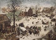 Pieter Bruegel Household surveys of Bethlehem oil painting reproduction